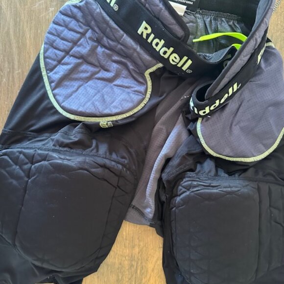 Riddell Black Padded Football Girdle Shorts   8416 - Picture 6 of 8
